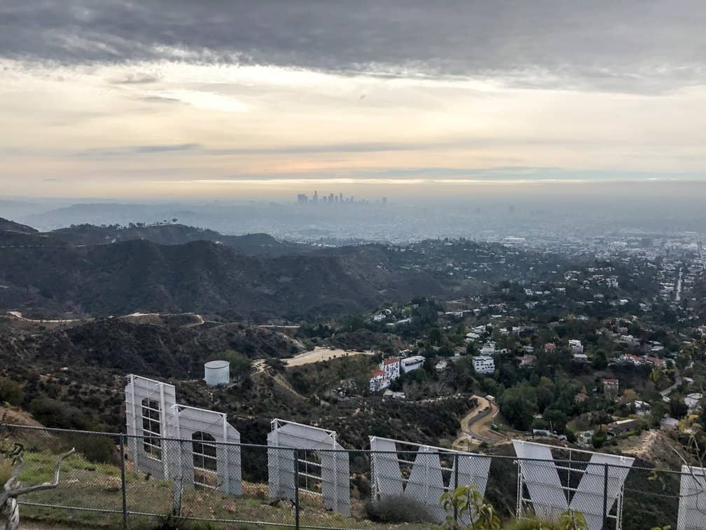 Above The Hollywood Sign