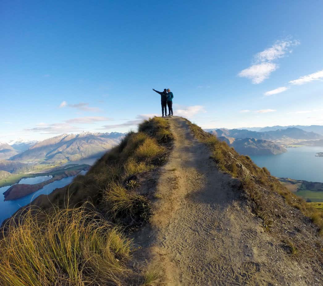 Roys Peak at New Zealand